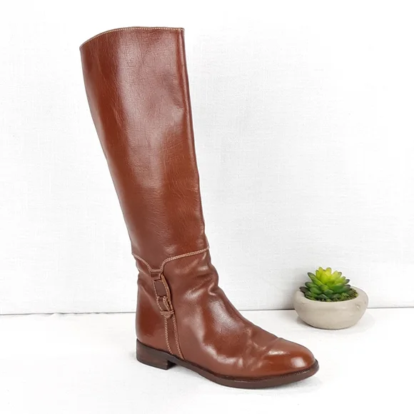DOBLE-VIDA LEATHER RIDING BOOTS - Picture 4 of 16